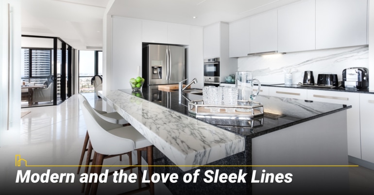 Modern and the Love of Sleek Lines Modern and the Love of Sleek Lines