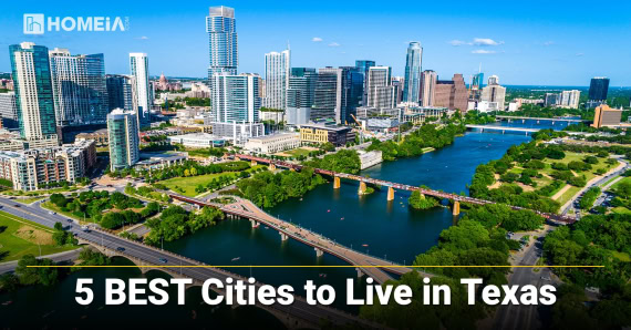 5 Best Places to Live in Texas