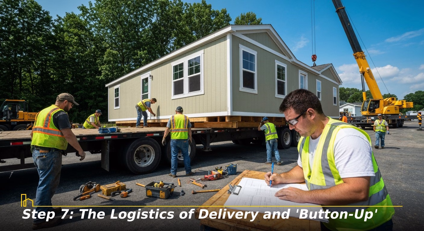 Step 7: The Logistics of Delivery and "Button-Up"